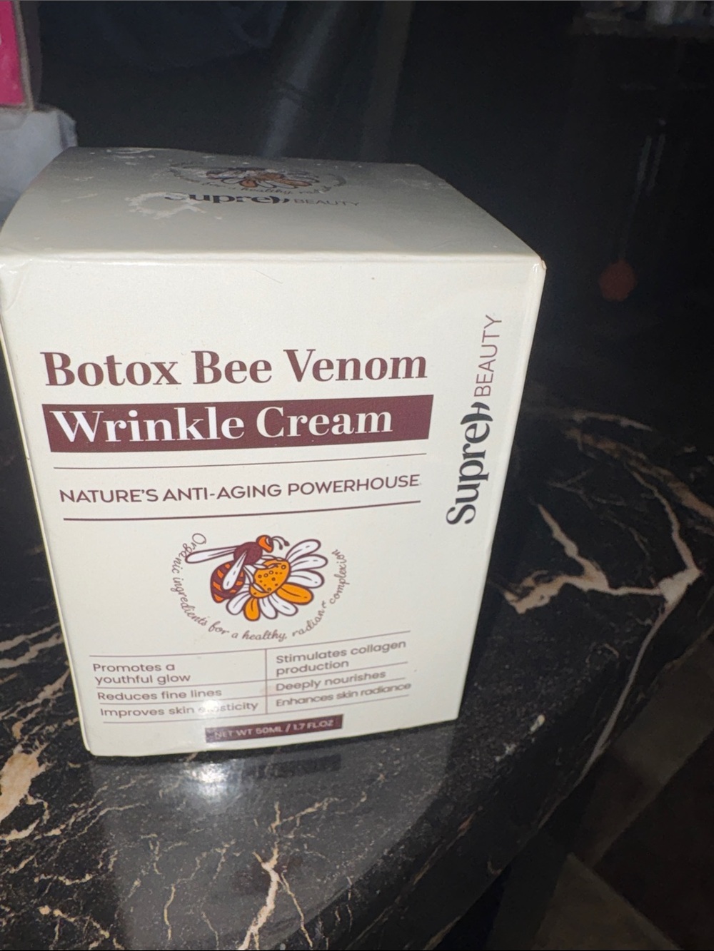SUPRE Botox Bee Venom Wrinkle Cream - White & Brown